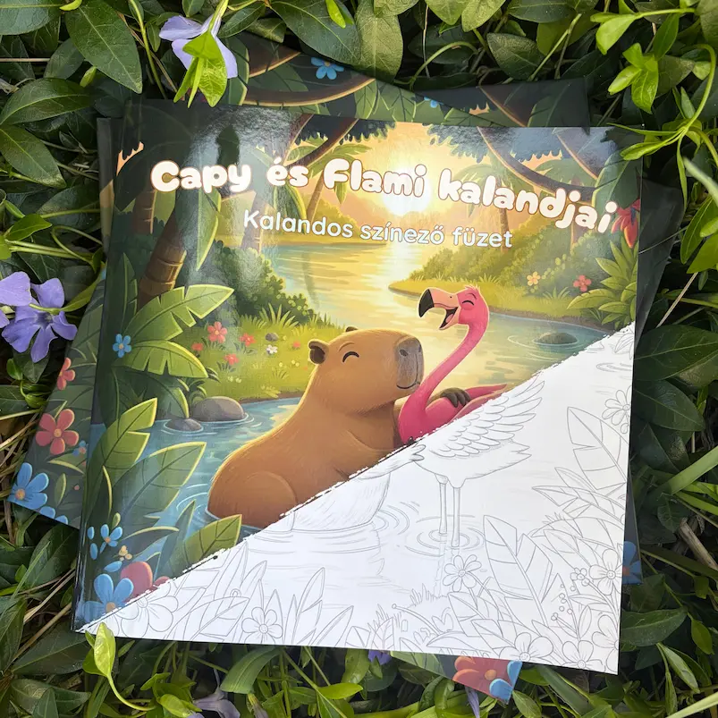 🎨 Kalandos színező füzet